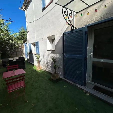 2 Pieces Avec Jardin Classe Meuble De Tourisme 2 Etoiles 아파트 *