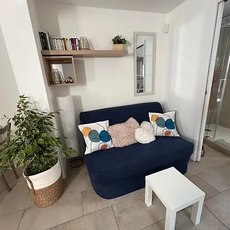 2 Pieces Avec Jardin Classe Meuble De Tourisme 2 Etoiles Apartament