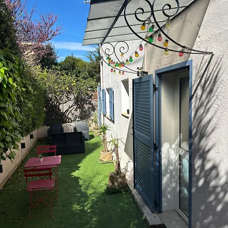 2 Pièces Avec Jardin Classé Meublé De Tourisme 2 étoiles Apartamento Cagnes-sur-Mer